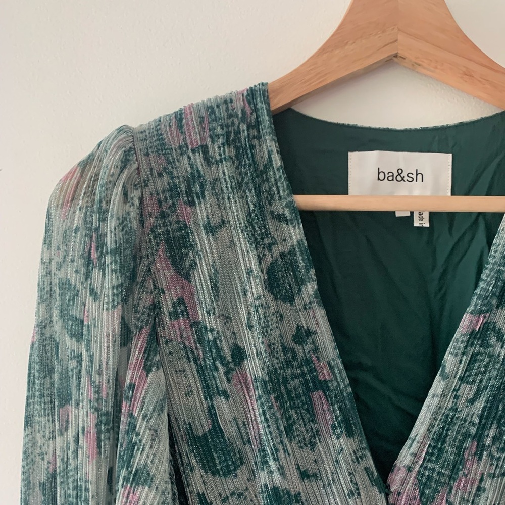 Ba&sh  Textured maxi dress